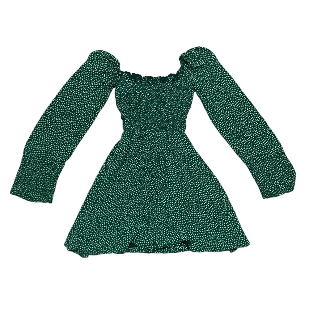 Reformation Green Mini Dress - Picture 5 of 9